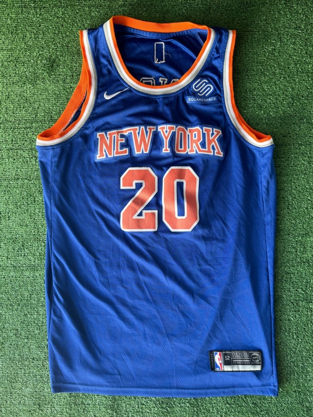 Nike New York Knicks Kevin Knox jersey